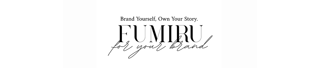 Brand Yourself, Own Your Story.（あなたの物語を受け入れ、伝える）吹田・豊中で、ビジネス撮影