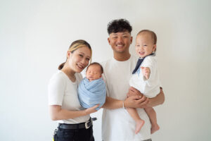 吹田ニューボーンフォト｜家族写真｜ふみる