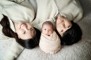 大阪北摂吹田のフォトスタジオFumiruで残すニューボーンフォト_家族写真｜助産師・理学療法士から学んだフォトグラファー