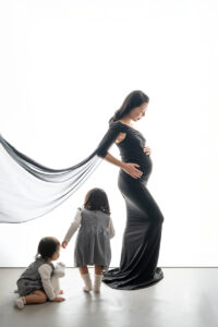 大阪北摂吹田のフォトスタジオFumiruで残す｜自然体だけど上質なマタニティフォト