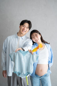 大阪北摂吹田のフォトスタジオFumiruで残す｜自然体だけど上質なマタニティフォト