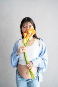 大阪北摂吹田のフォトスタジオFumiruで残す｜自然体だけど上質なマタニティフォト