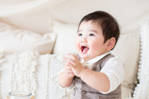 大阪お誕生日撮影｜吹田の1日2組限定プライベートフォトスタジオで残す、バースデーフォト｜1歳男の子