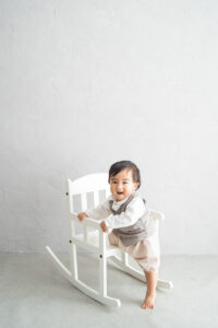 大阪お誕生日撮影｜吹田の1日2組限定プライベートフォトスタジオで残す、バースデーフォト｜1歳男の子